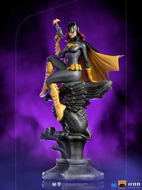 batgirl statue|DC Comics Batgirl Deluxe 1:10 Art Scale Statue by Iron Studios.